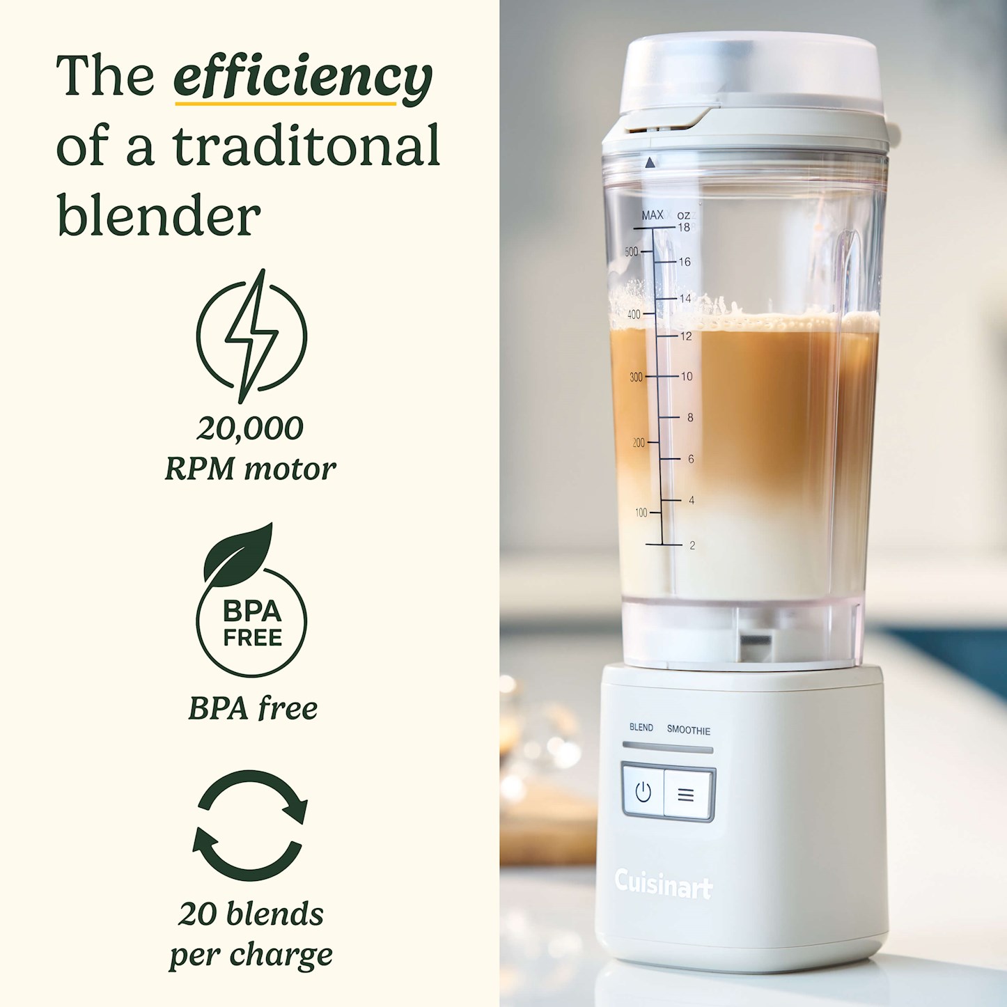Blast & Go Portable Blender | Cuisinart
