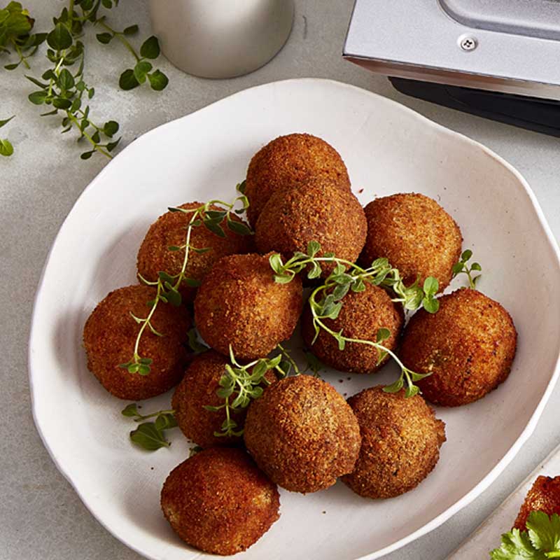 Mushroom Arancini Balls Cuisinart