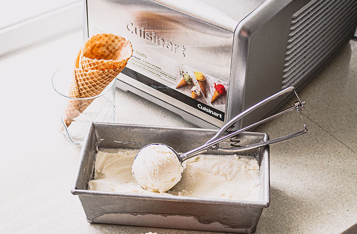 Cuisinart lemon ice cream sale